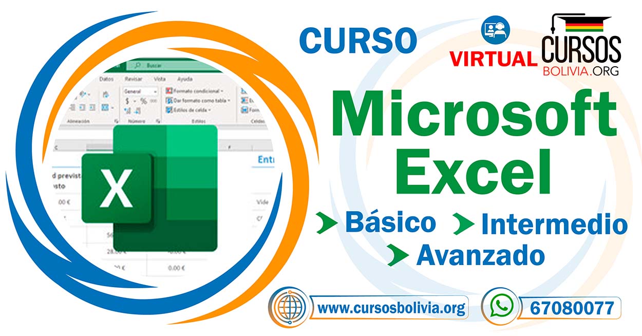 ✅ 3x1 Cursos Excel Basico Medio Avanzado Macros con VB ✅(Virtual 24/07)